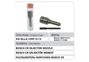 DLLA149P1515 Injector Nozzle 0433171936
